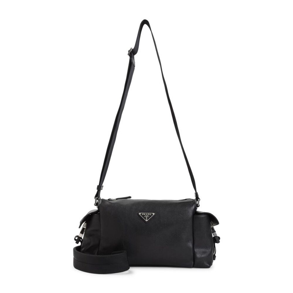 Prada Leather Bandoliera Bag Unisex